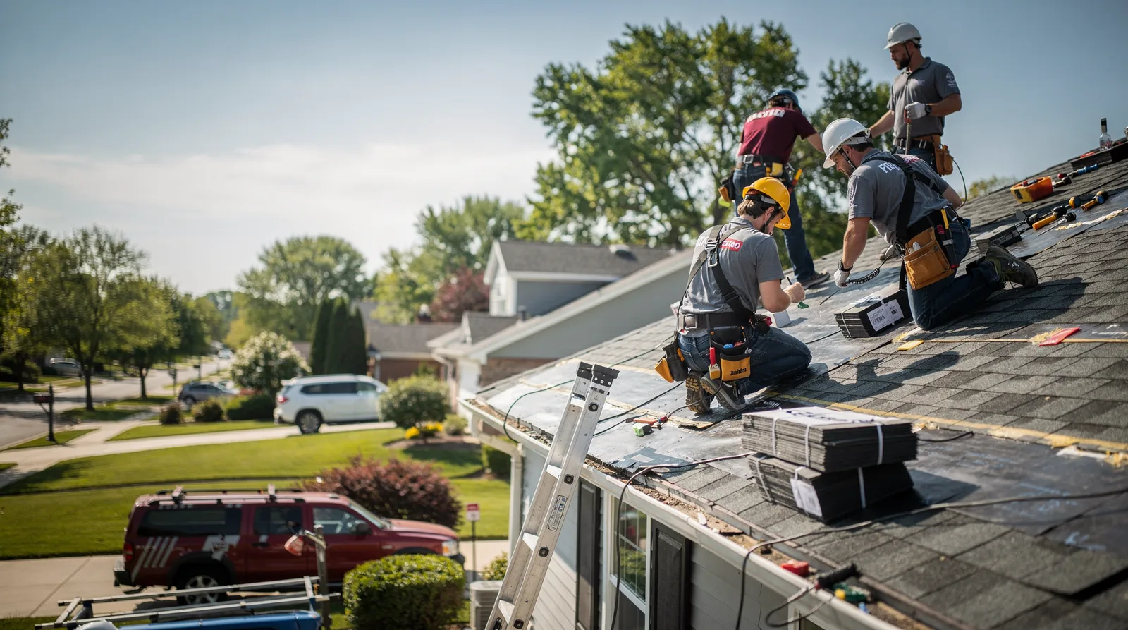 Roof Repair in Hebron, IL around you